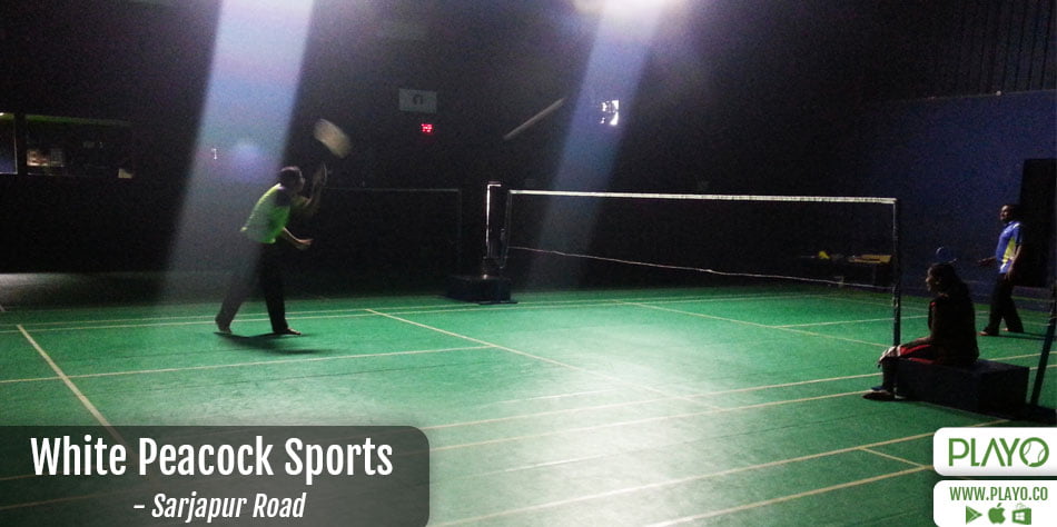 Make a booking at White peacock sports badminton court, Sarjapur
