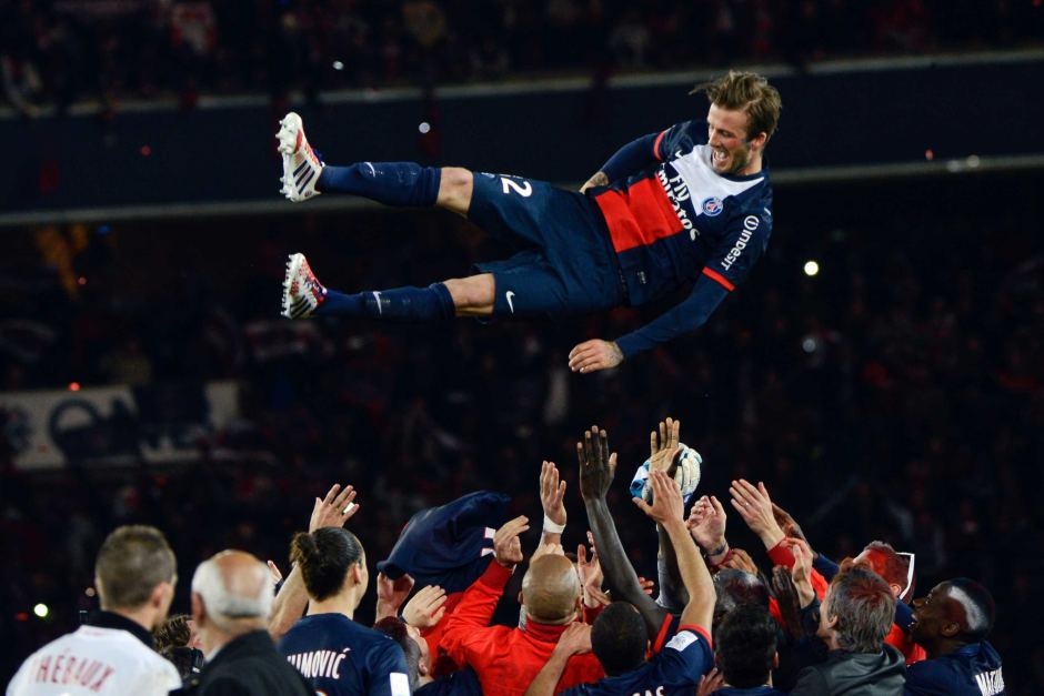 David Beckham bids Goodbye to Football