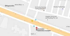 Accolades Badminton location