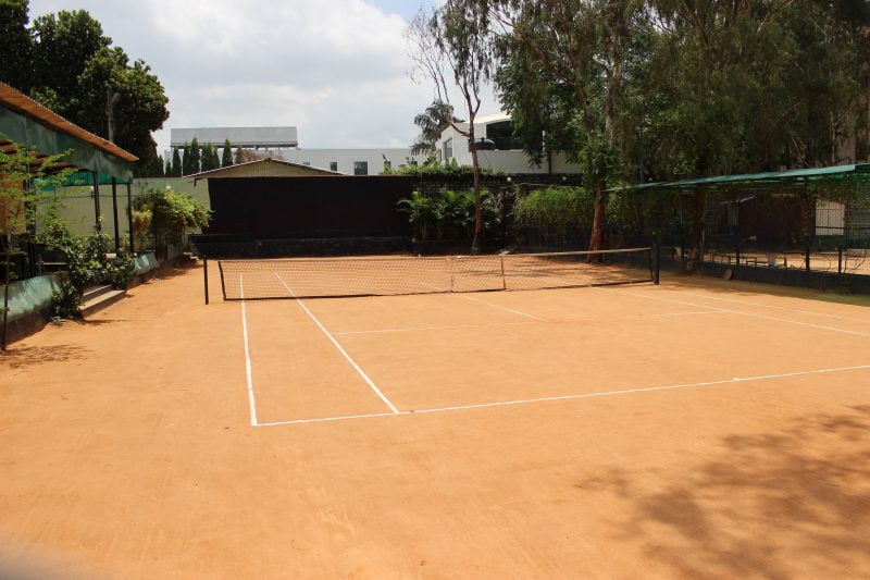 Clay Tennis courts at DHI