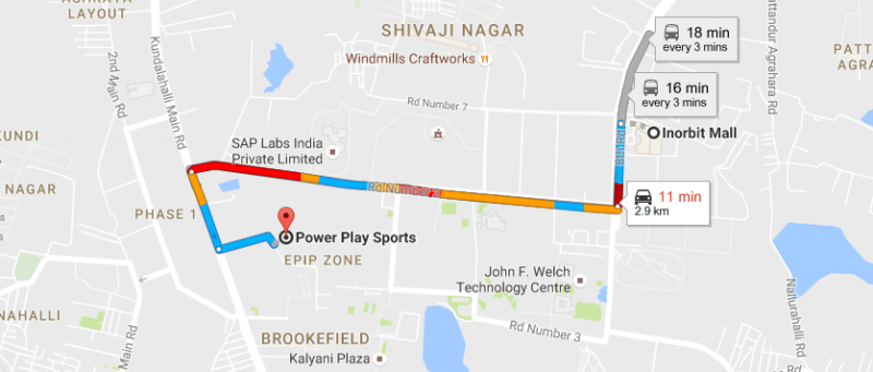 Powerplay location in Whitefield