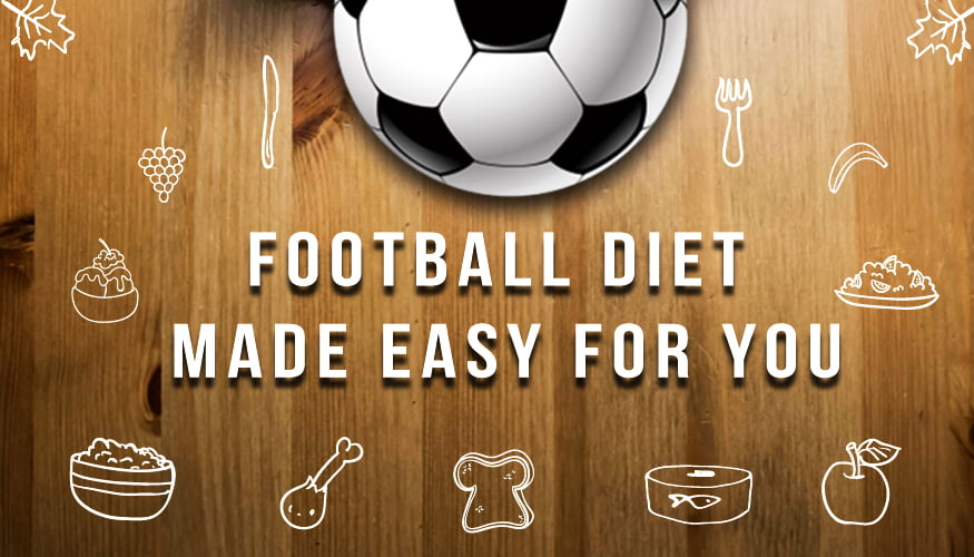 Fitness Regimes driving you crazy? Football Diets Made Easy!