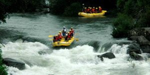 River rafting in Coorg