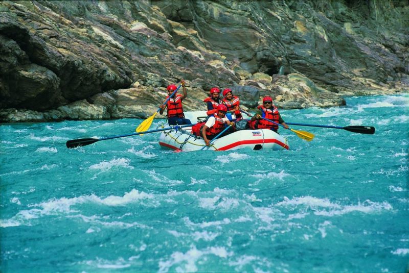 river rafting in india