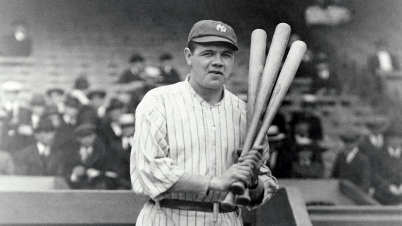 New York Yankees great Babe Ruth