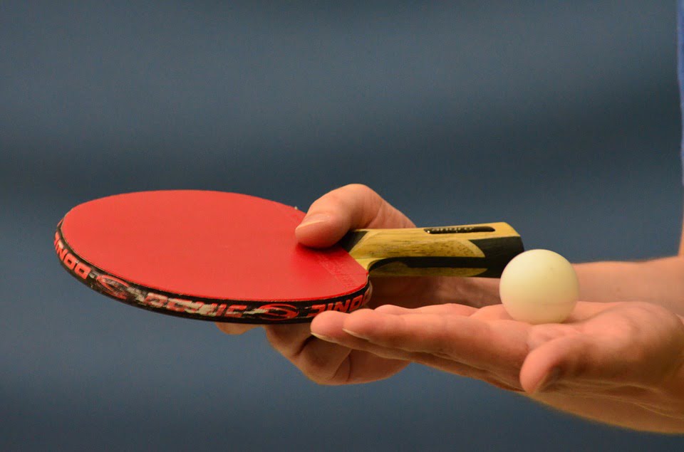 The Free Hand on Table Rule in Ping-Pong