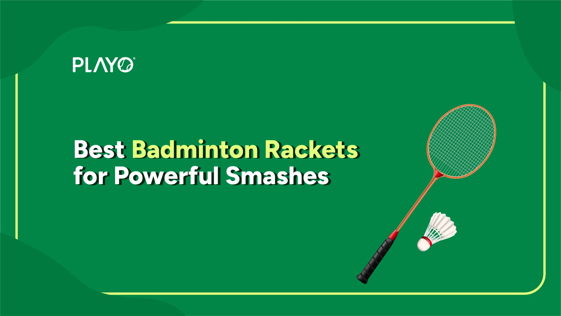 Badminton Racket for Smashes
