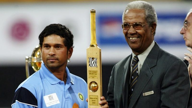 Sachin man of the series at 2003 world cup