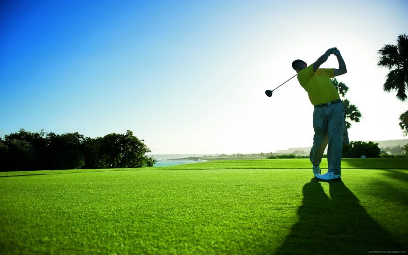 golf helps boost vitamin D