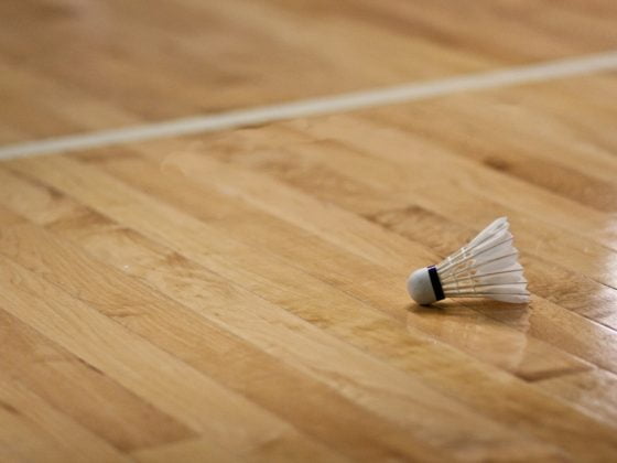 types of badminton courts