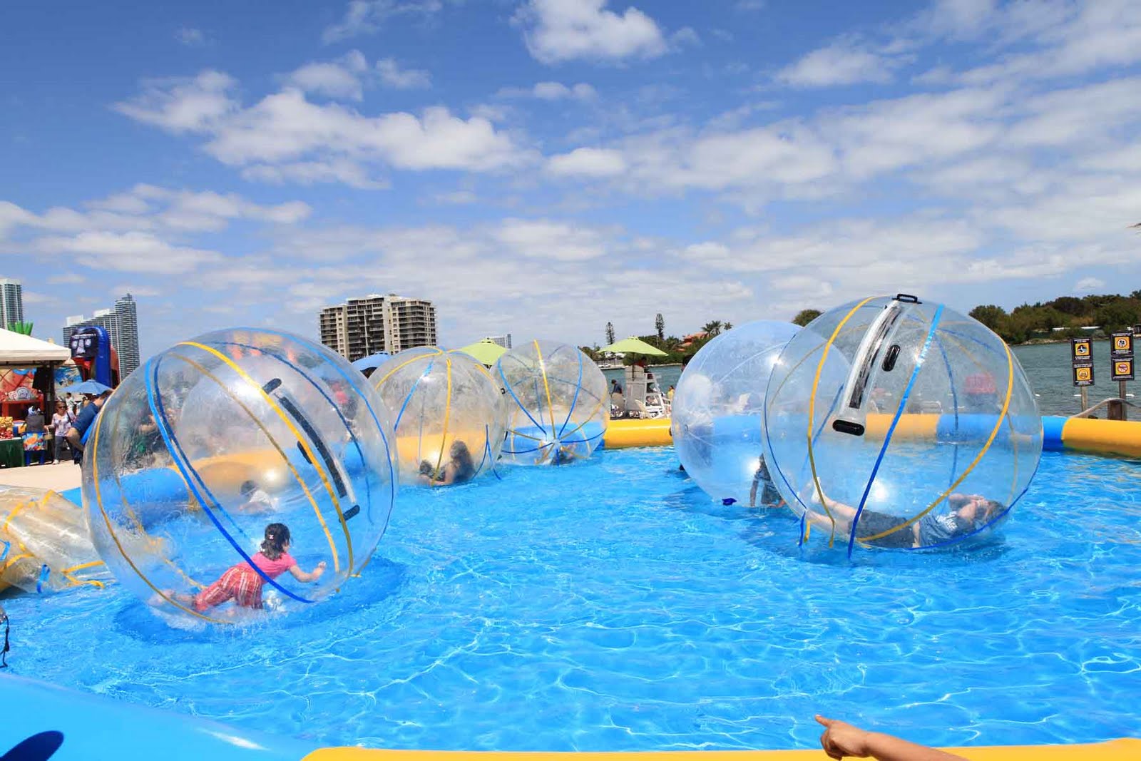 water zorbing in bangalore