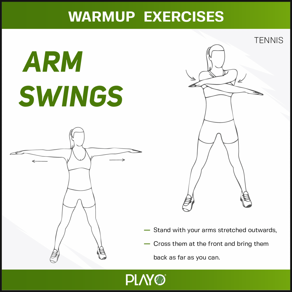 Tennis warmup routines that you can try before your game Playo Playo