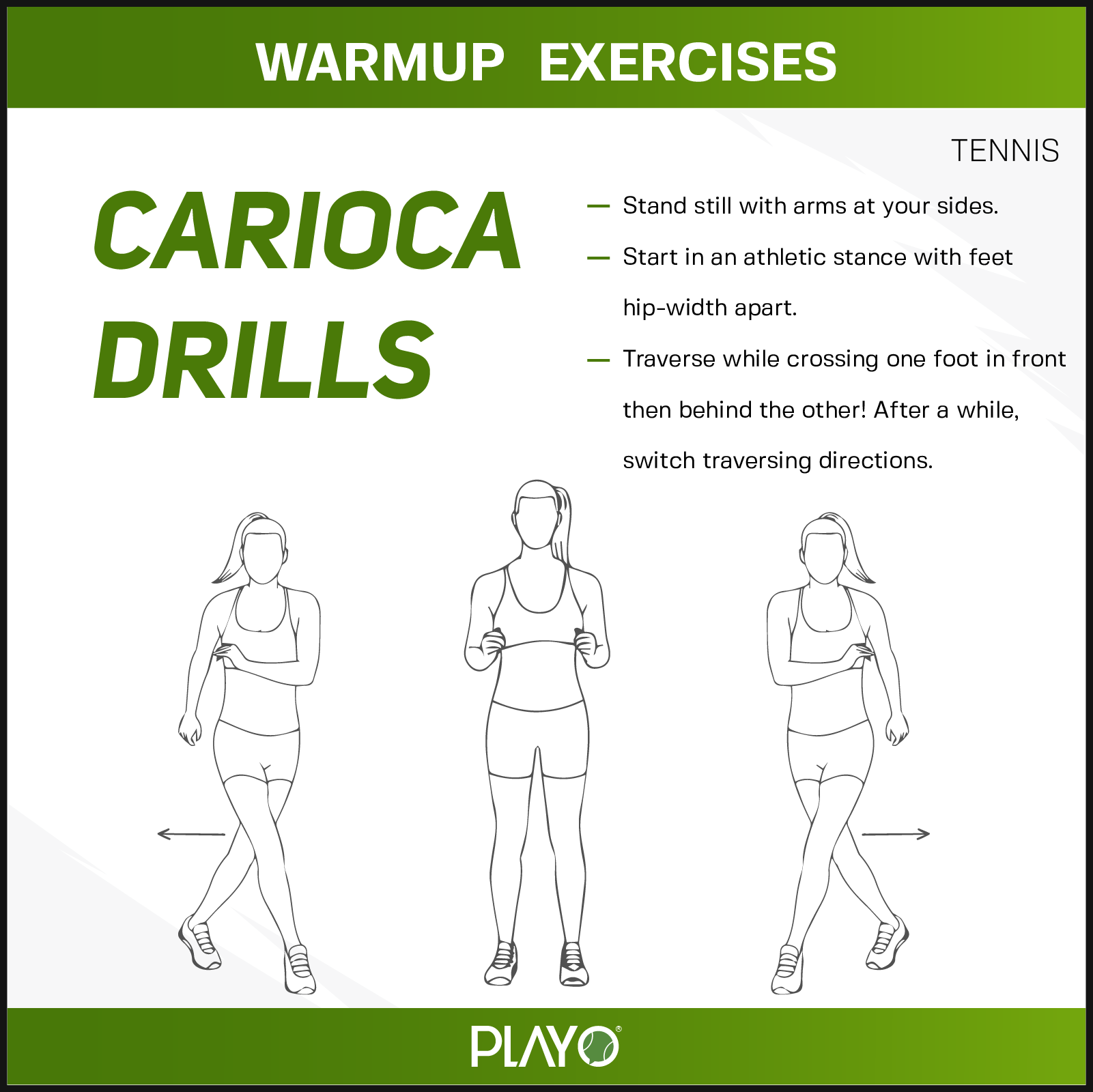 Warm Up Exercise Chart