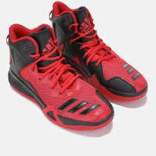 adidas dt mid red basketball shoes