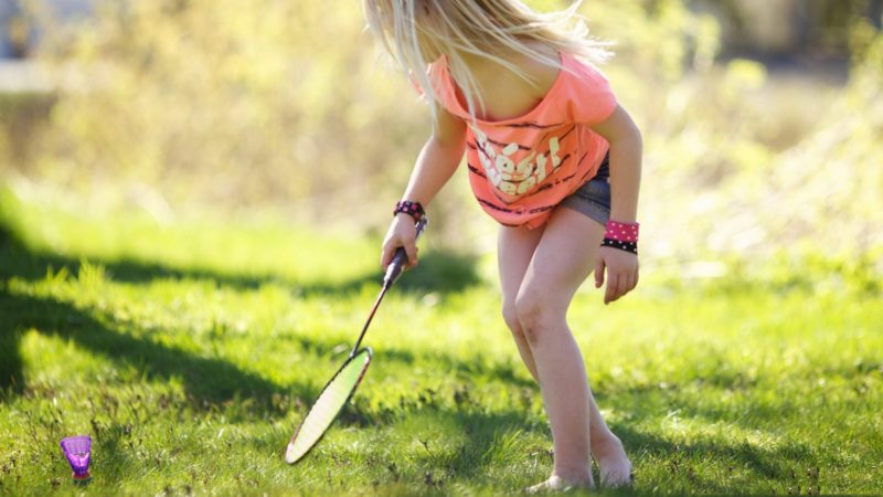 badminton kid