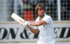 Sport. Cricket. pic: circa 1984. Mike Gatting, Middlesex and England batsman. Mike Gatting had a long Test career playing for England from 1977-1995 and as captain famously retaining the Ashes in Australia 1986-1987.