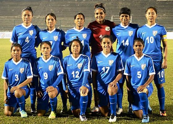 indian women's football team
