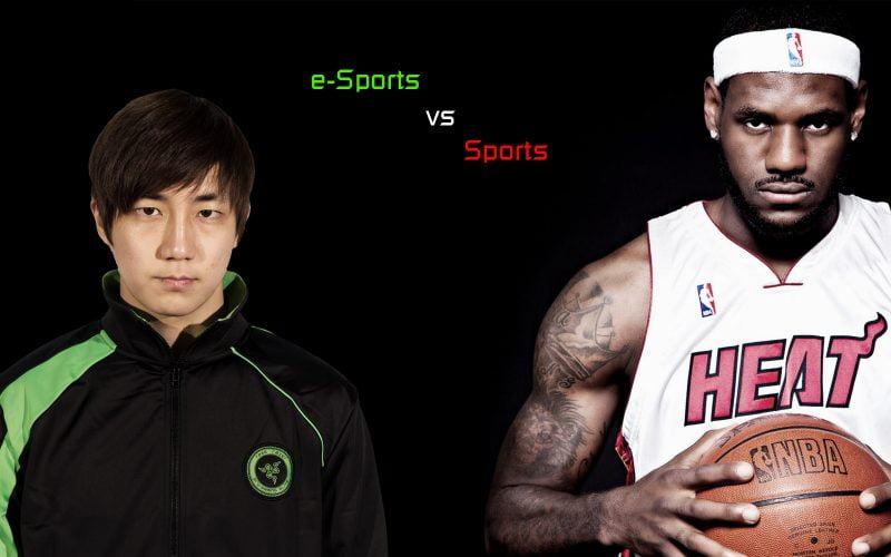 e-sports vs sports