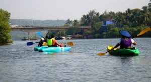 kayaking goa