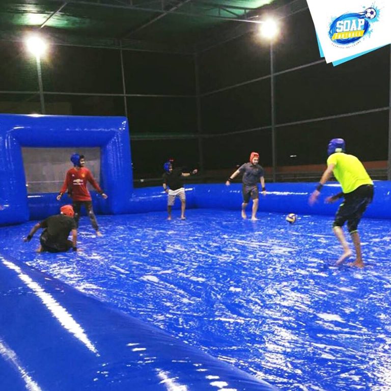 Soap Football Is Now Live And Happening In Hyderabad! Playo