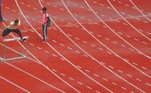 Synthetic athletic track Delhi