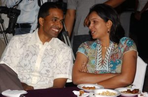 PVV Lakshmi and Gopichand- Sporty Couple.