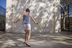 Wall Practice badminton Tips