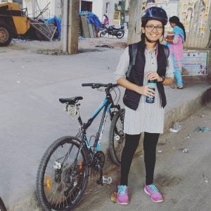 Cycling Is Arshi's Favourite Sport