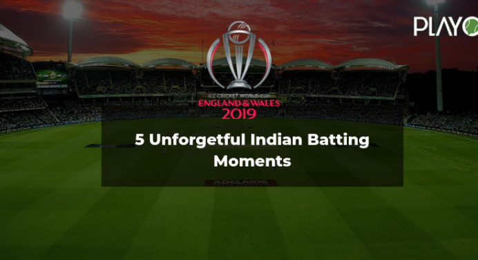 Cricket World Cup: 5 Unforgetful Indian Batting Moments