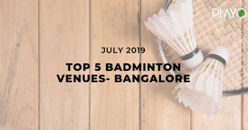 Top-Rated Badminton Venues In Bangalore- July 2019 badminton rackets on floor