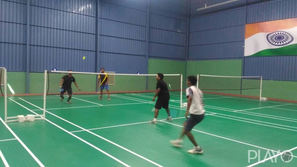 Badminton court in JSK