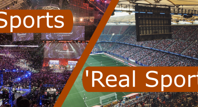 Real sports Vs E-sports: Similarities and Differences