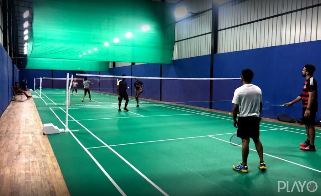 Whitefield badminton court near me
