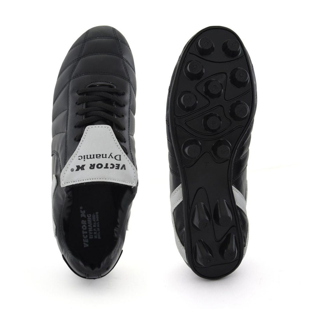 Vector X Dynamic 001 Football Shoes, Men's (Black/Silver)