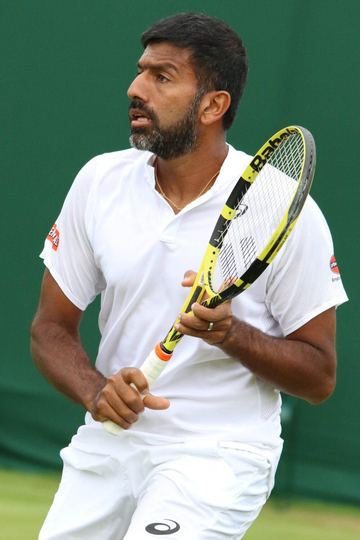 Rohan Bopanna at Wimbledon Championships 2019 