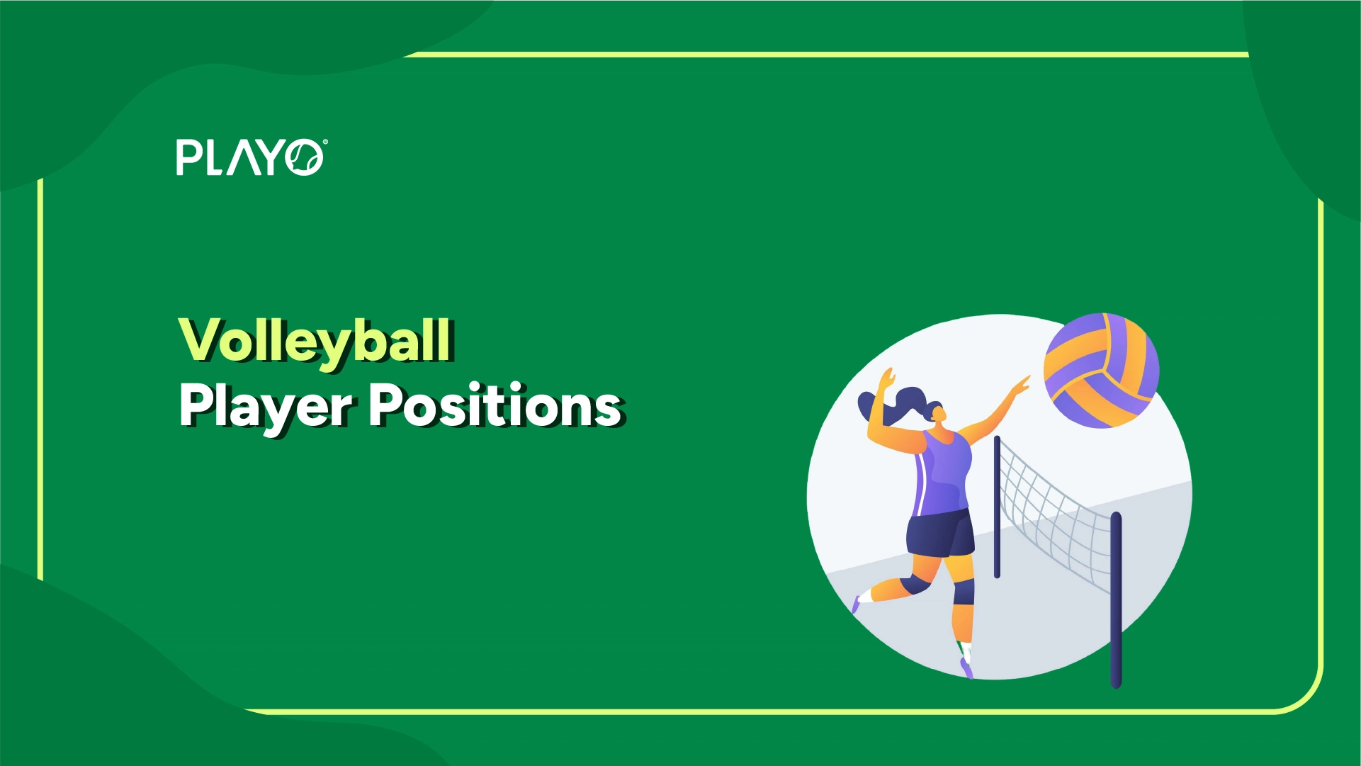 Volleyball player positions