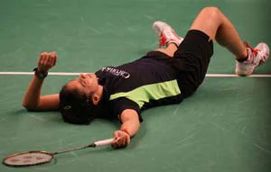 Saina Nehwal leg injury at the Rio Olympics