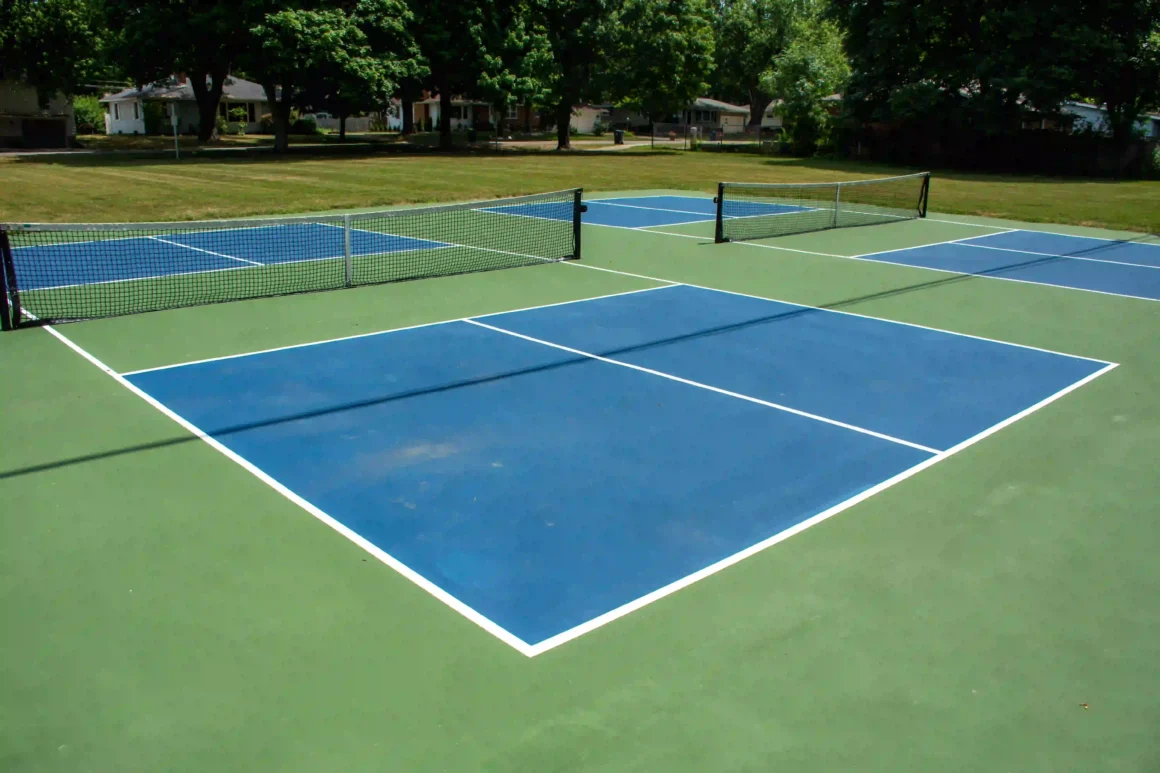 Pickleball court
