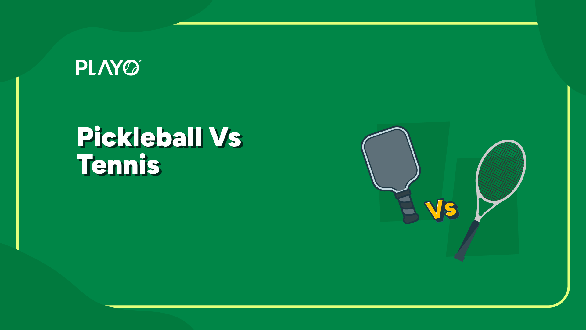 Pickleball vs Tennis