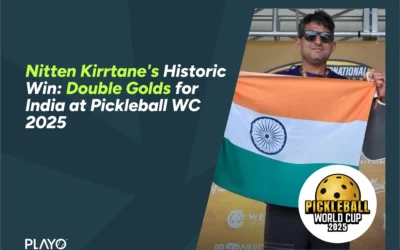 Nitten Kirrtane Wins Double Gold at Pickleball World Cup 2025