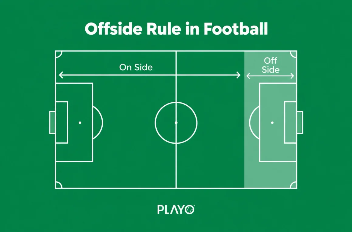 Offside rule in football