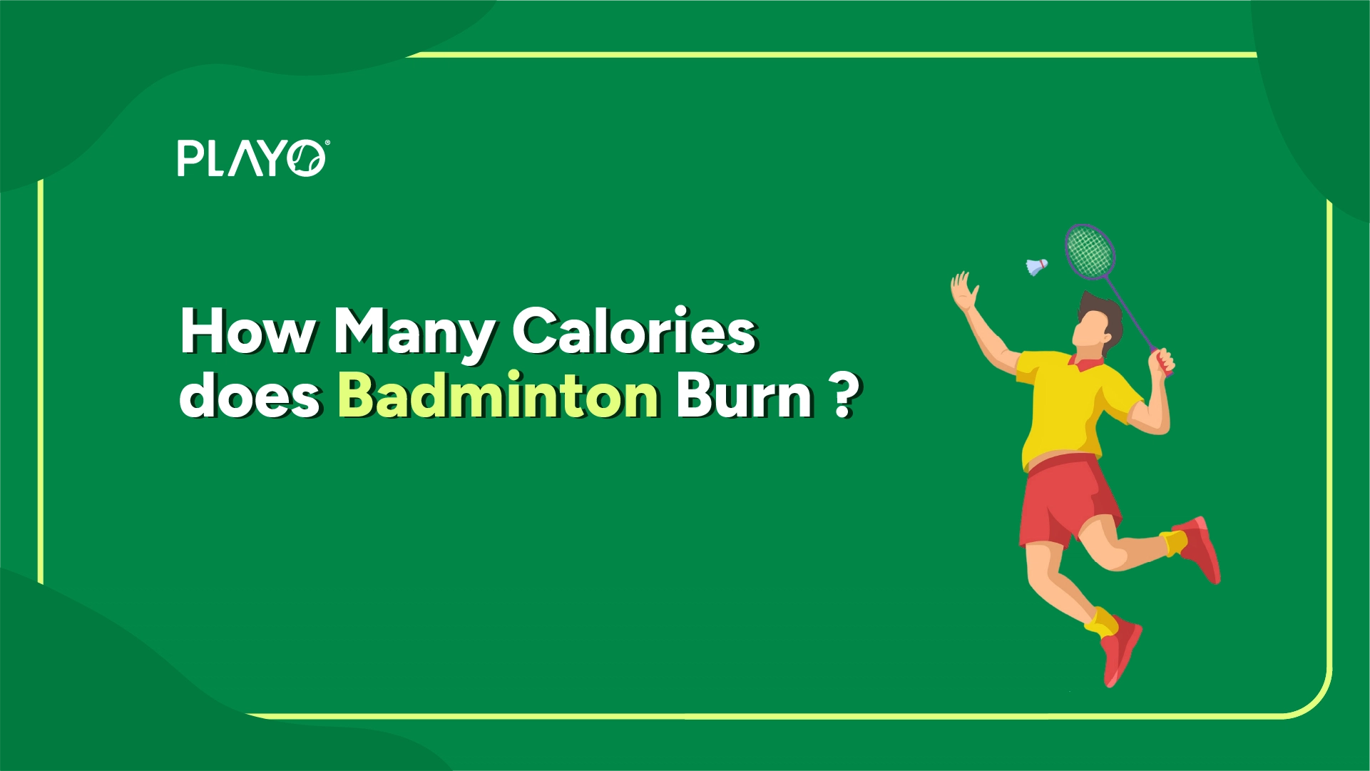 Calories Burned in Badminton