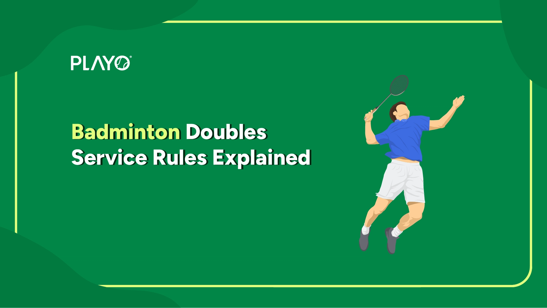 badminton doubles service rules
