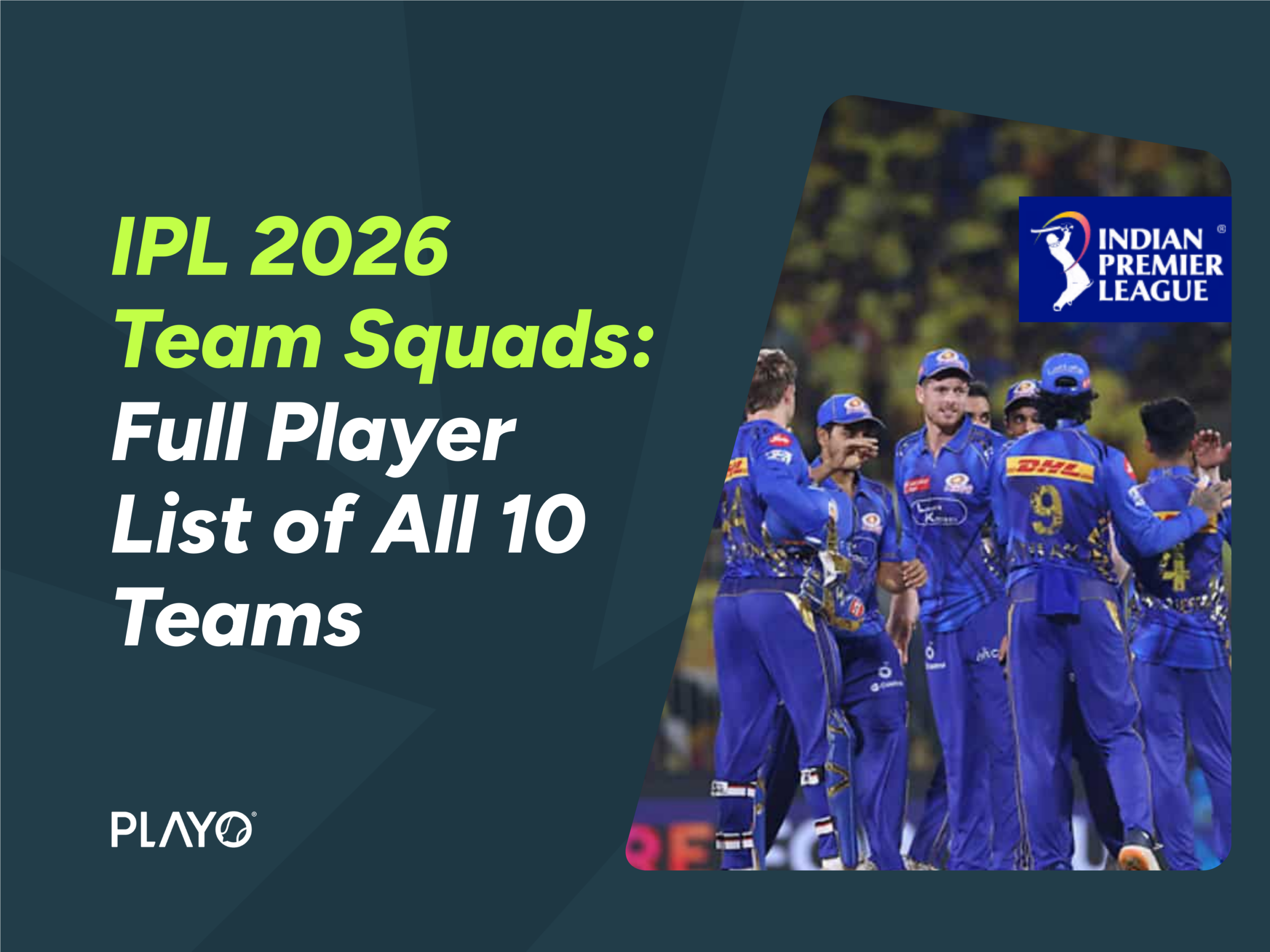 IPL 2026 Team Squads
