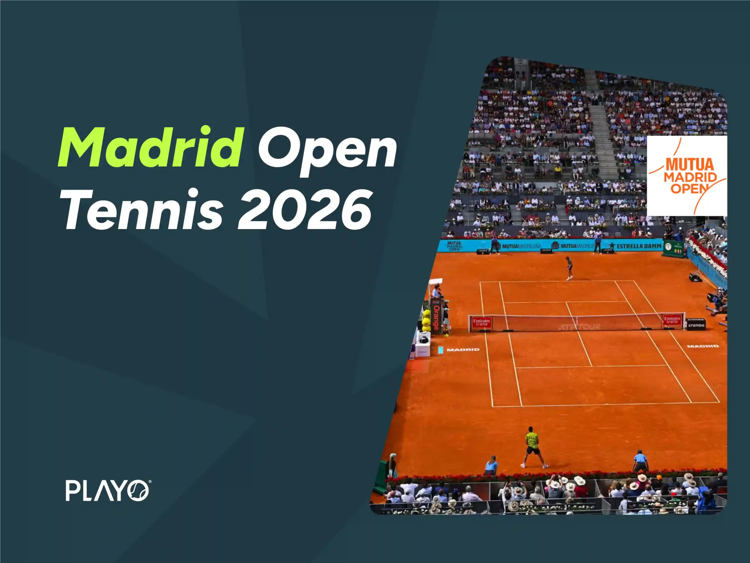 Madrid Open Tennis 2026