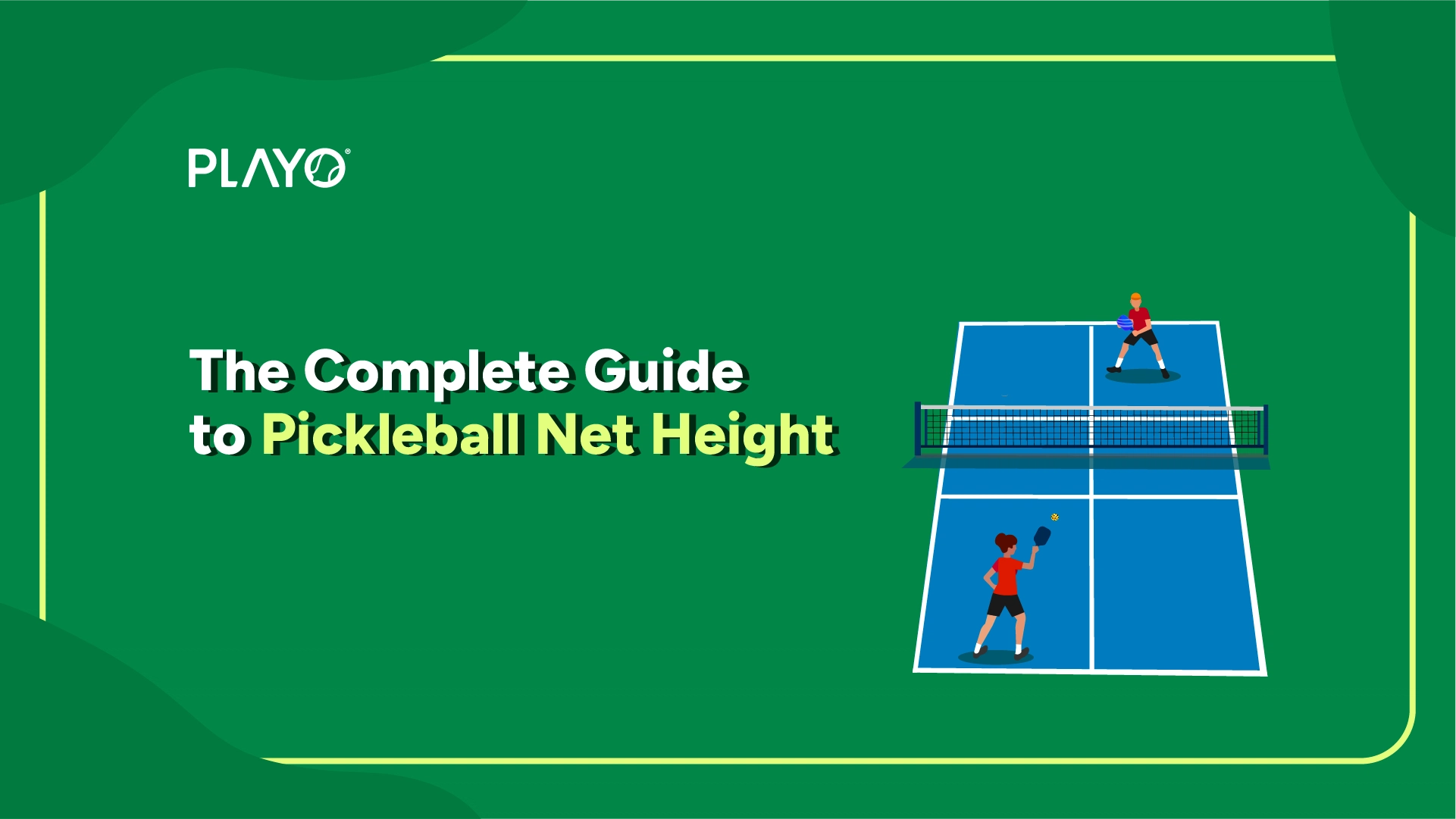 Pickleball Net Height Pickleball Net Height