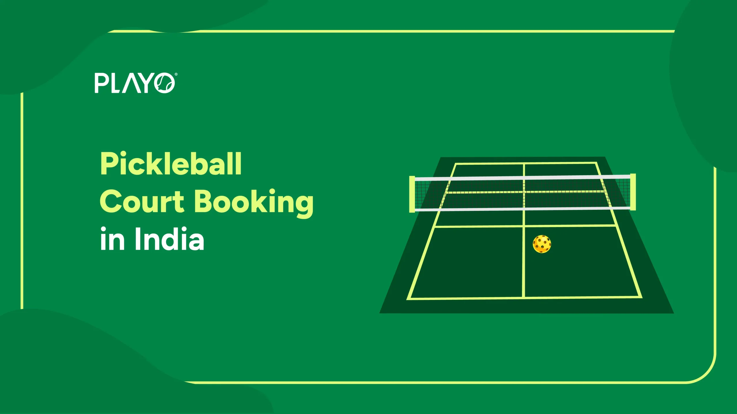 Pickleball court booking
