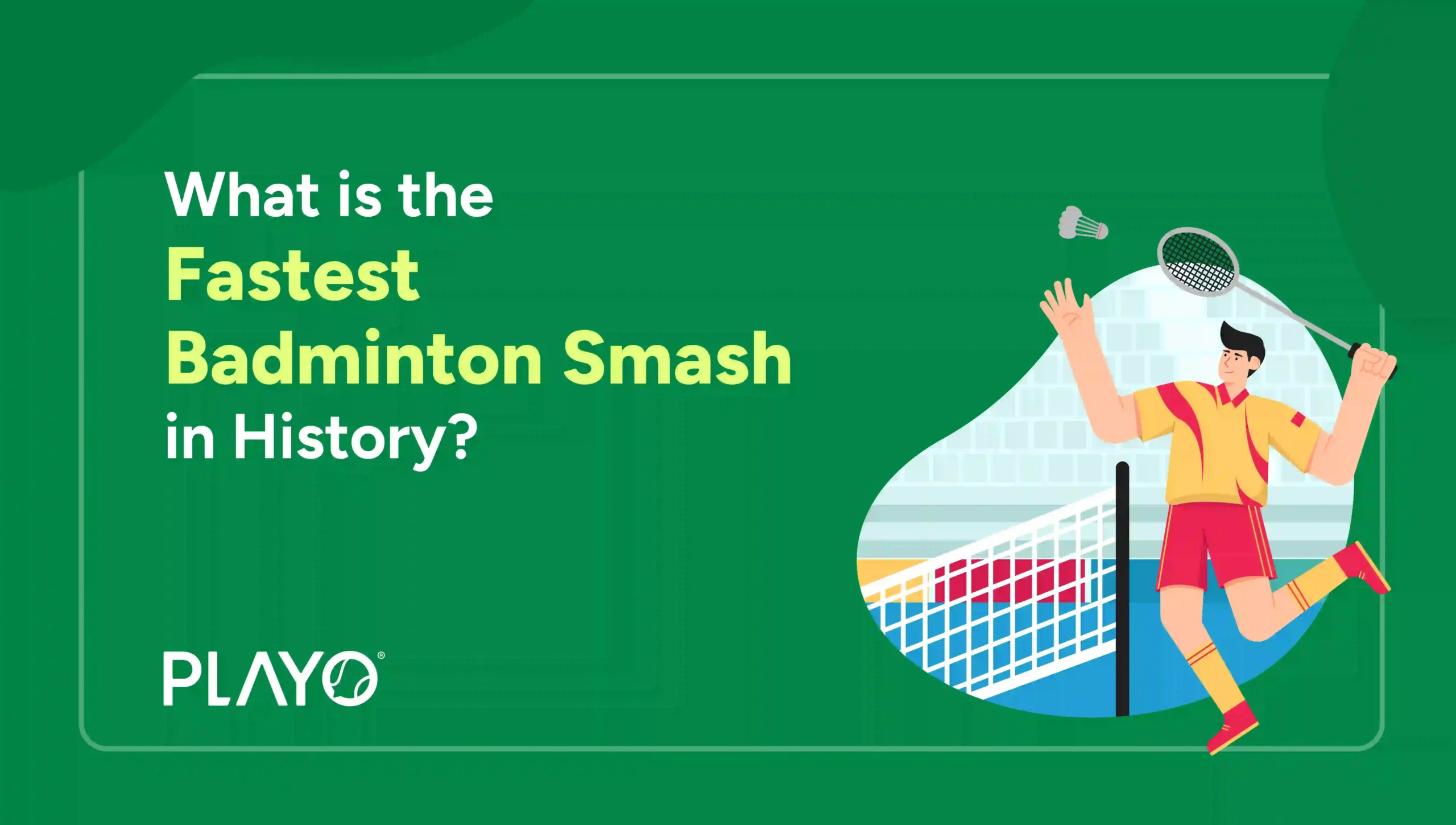 Fastest badminton smash