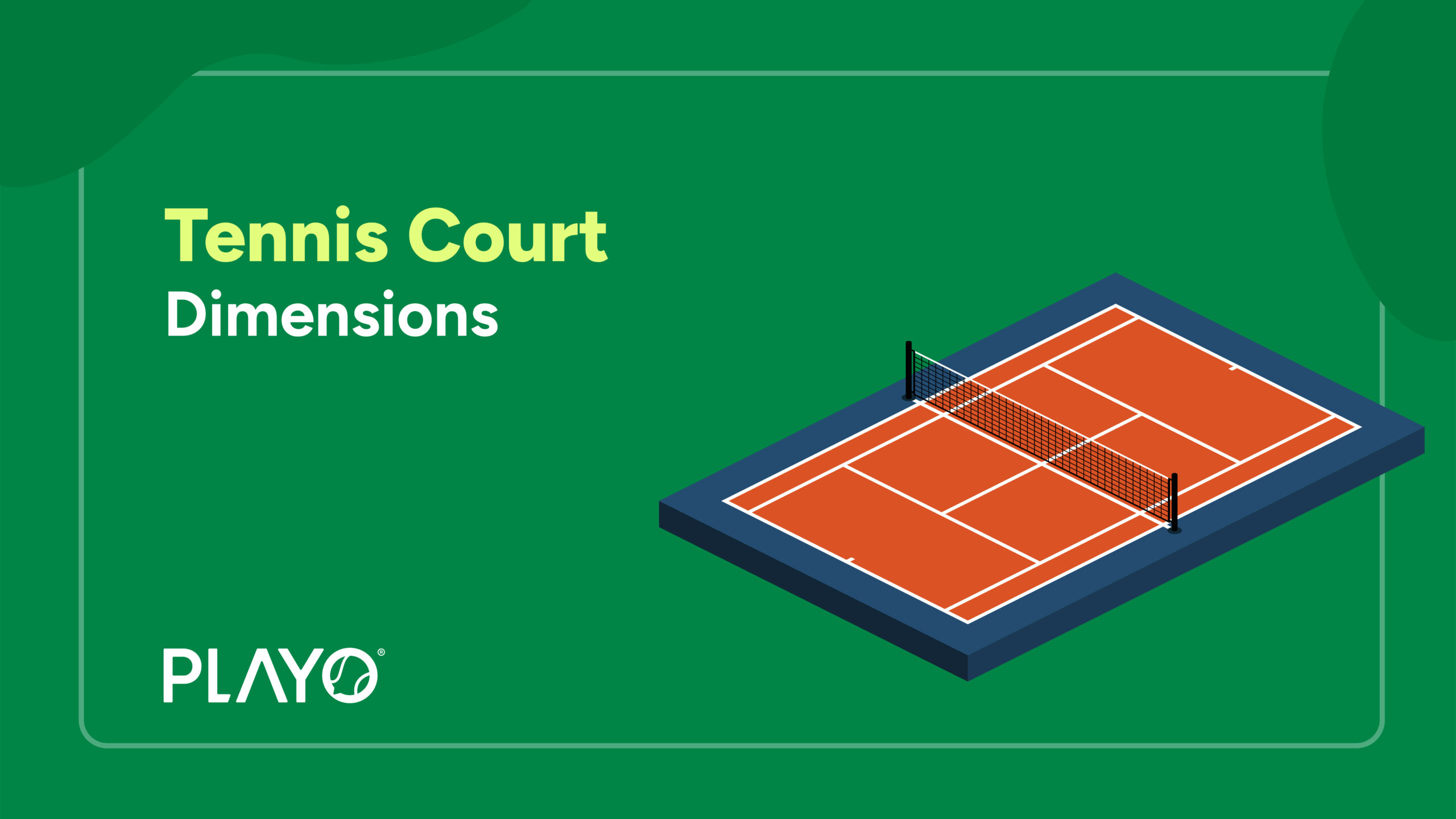 Tennis court dimensions Tennis court dimensions