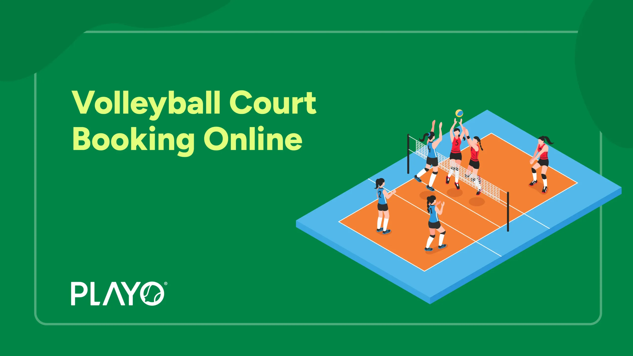 Volleyball court booking online